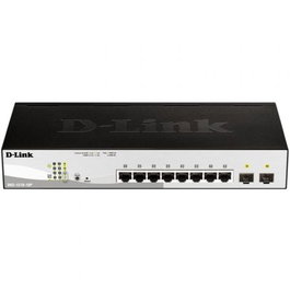 D-Link DGS-1210-10P Switch de red 8 puertos Gigabit PoE + 2 puertos SFP